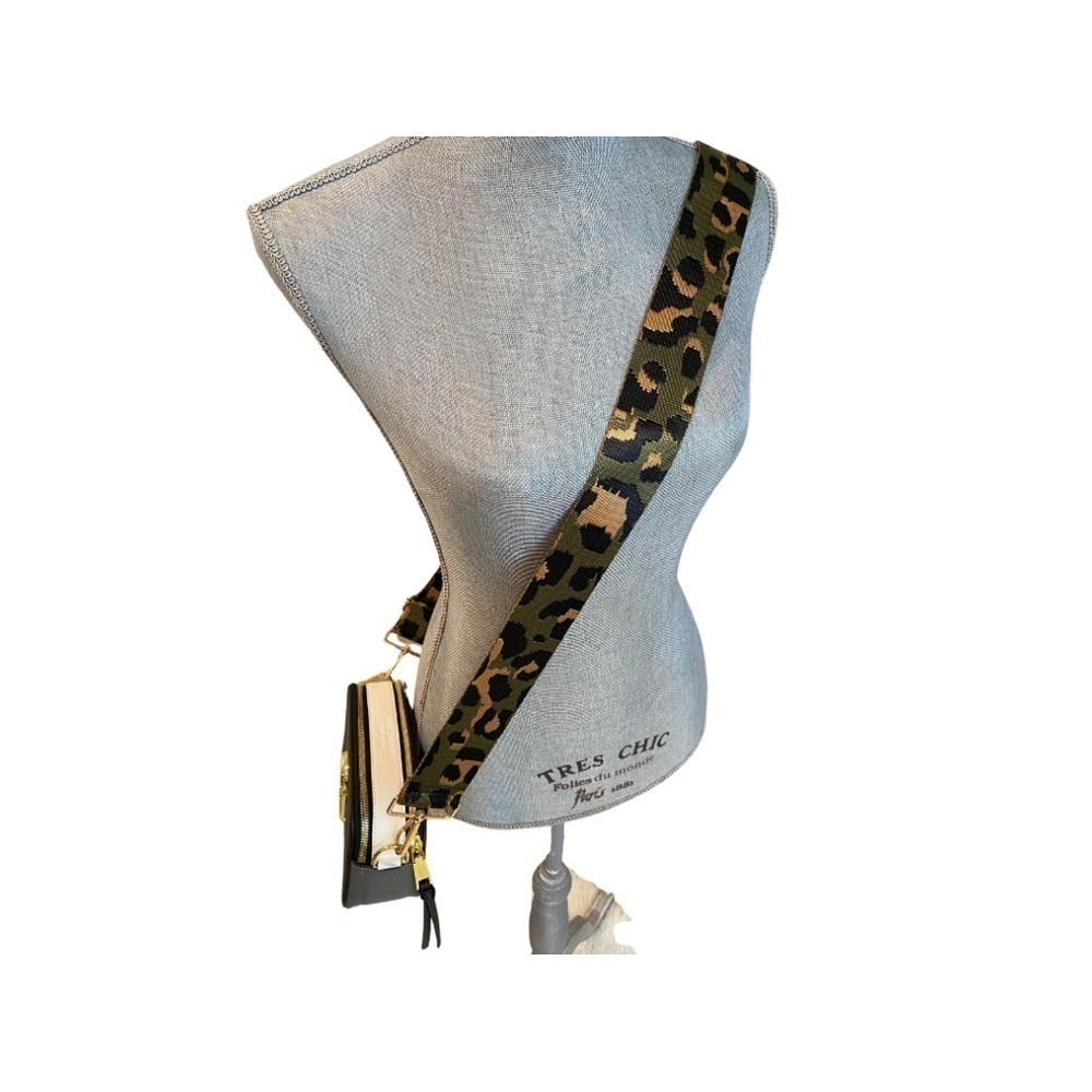 Camo Green Fabric Purse Strap